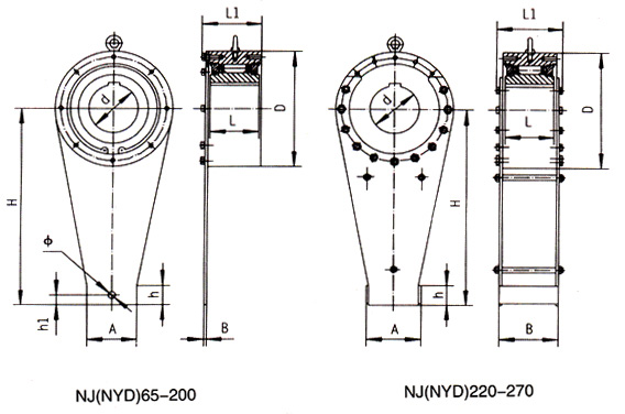 NJ(NYD)型接触式逆止器 接触式逆止器生产厂家